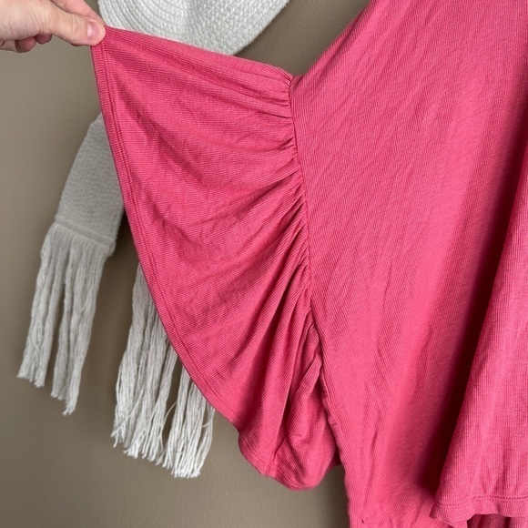 Anthropologie Akemi + Kin Capa Flutter V-neck Tunic - Picture 6 of 7